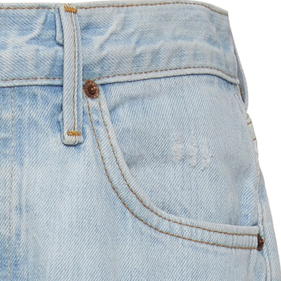 GRLFRND Cropped High-Rise Straight-Leg Jeans - Picture 4 of 4